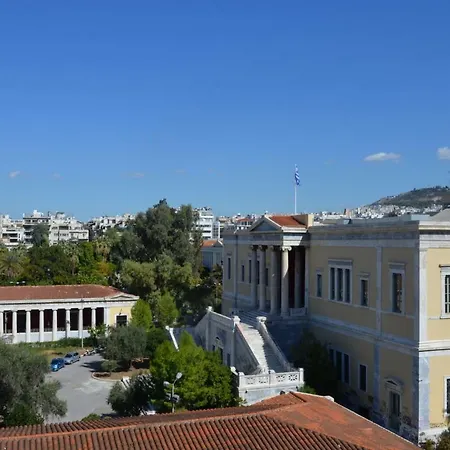 Retro Apartment At Trendy Exarcheia Athens Exterior photo